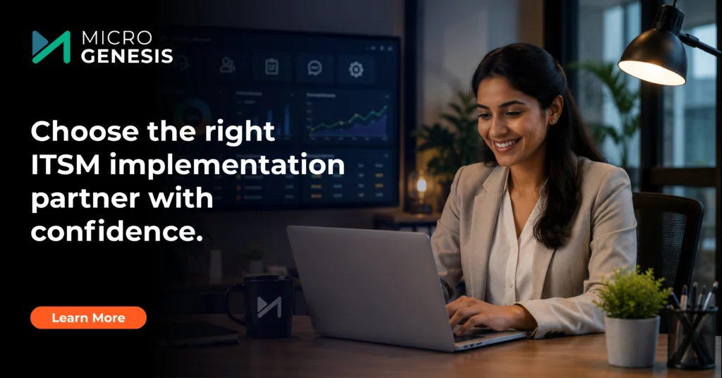 Choose the right ITSM implementation partner with confidence